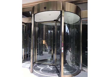 沈陽亞朵酒店三翼自動旋轉門